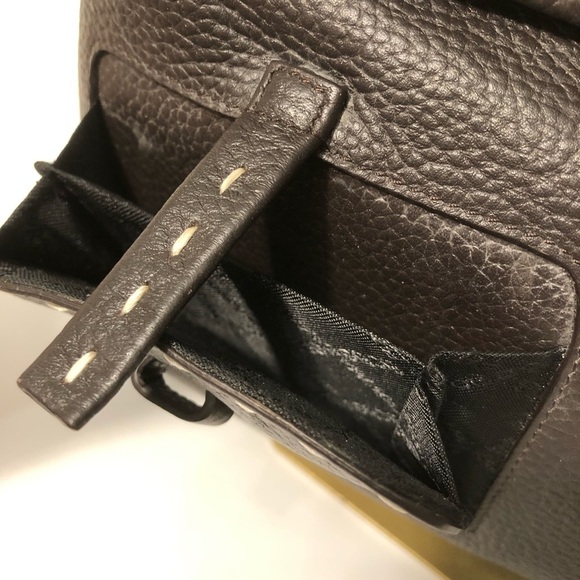 BCBGMaxAzria Signature Brown Shoulder Bag - Picture 11 of 16